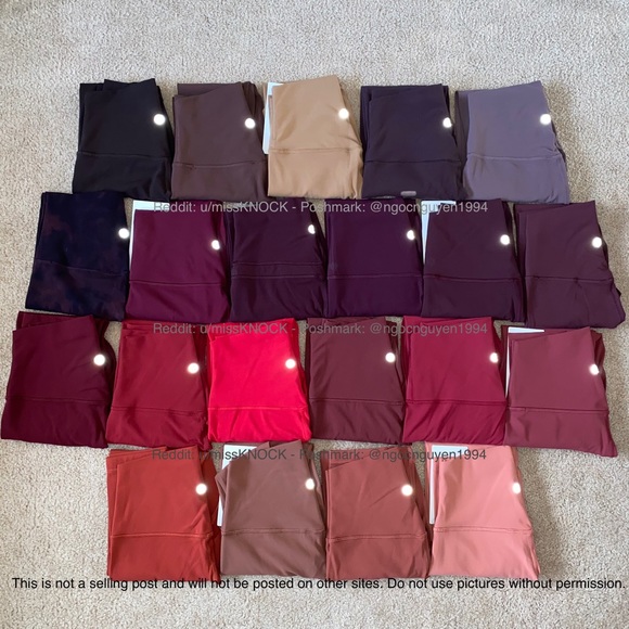 NOT FOR SALE - Lululemon Align Warm Collection - Picture 2 of 8
